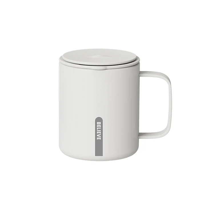 لیوان فولادی ضد زنگ 12 اونس با دسته