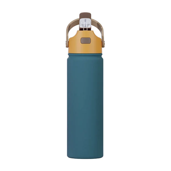 22oz استیل ضد زنگ فضای تندرست فلاسک درب