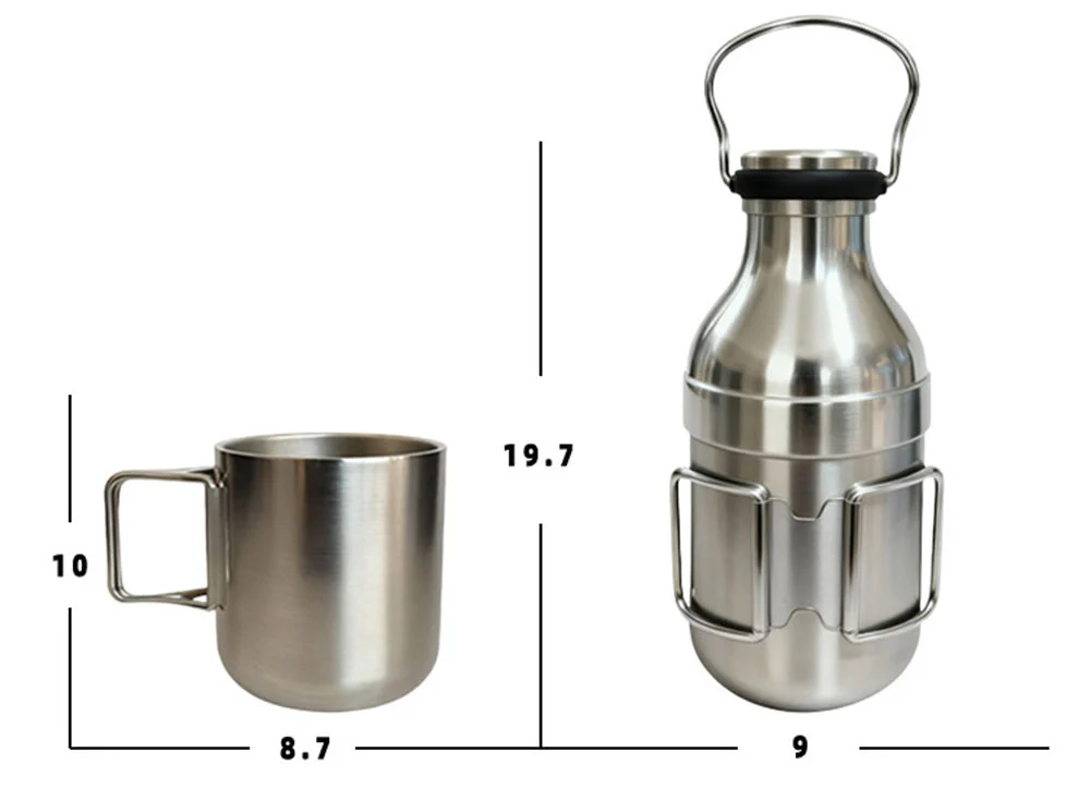 Outdoor Detachable Insulated Bottle