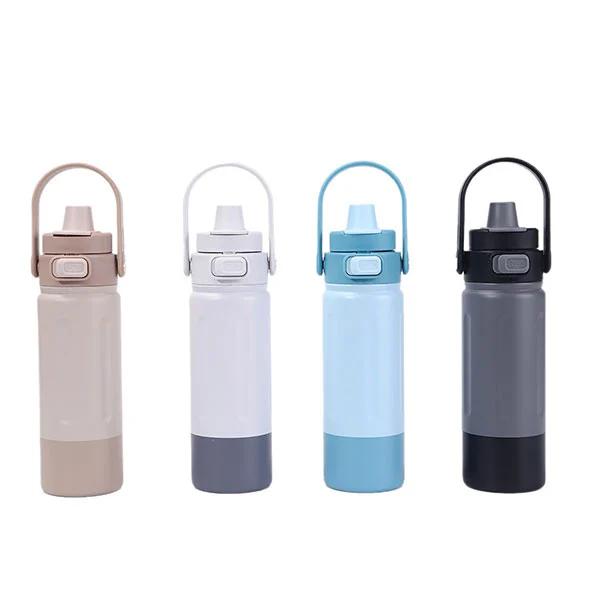 بطری ورزشی استیل با دسته